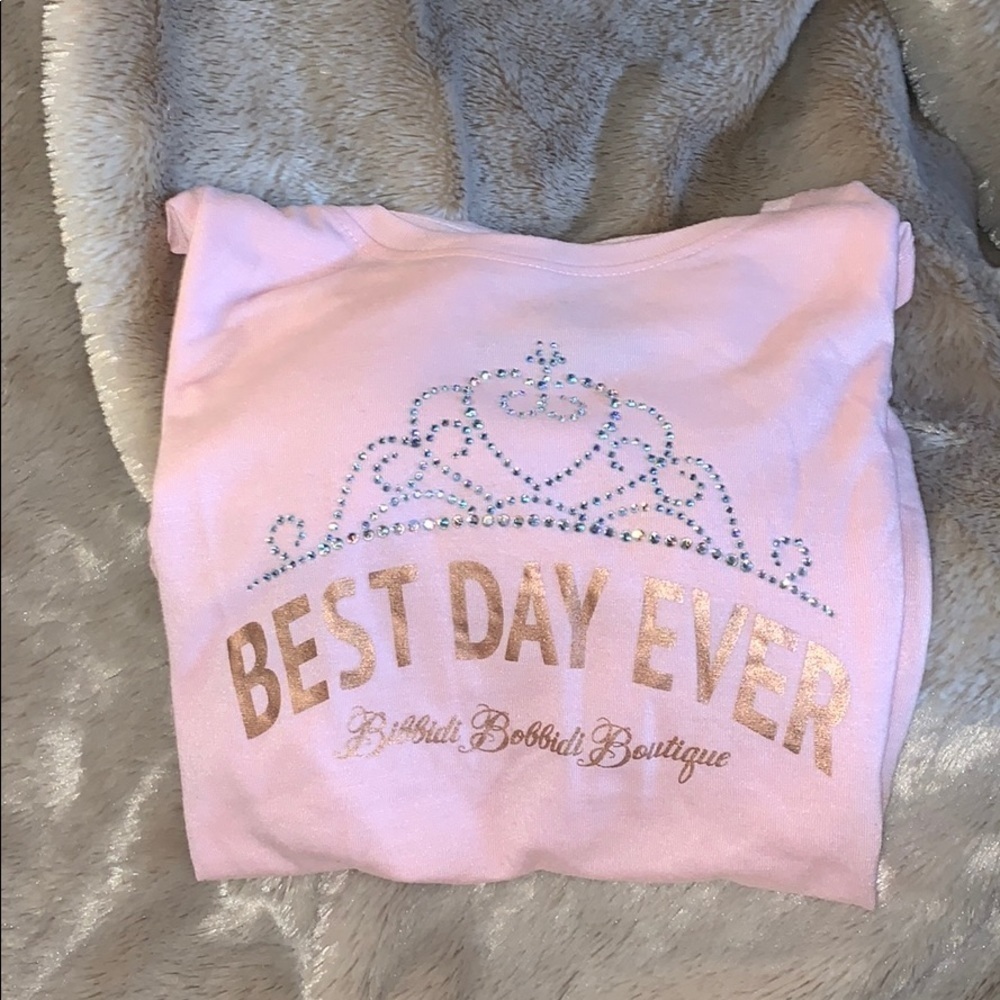 Girl’s Pink Cinderella Disney Tee Shirt Long